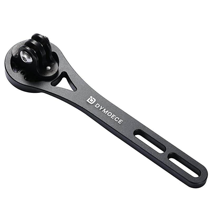 Aluminium Alloy Bicycle Computer Mount for Road Bike Integrated Handlebar,Compatible with Garmin Edge 130 200 500 510 520 810 820 1000 1030 and Flashlight