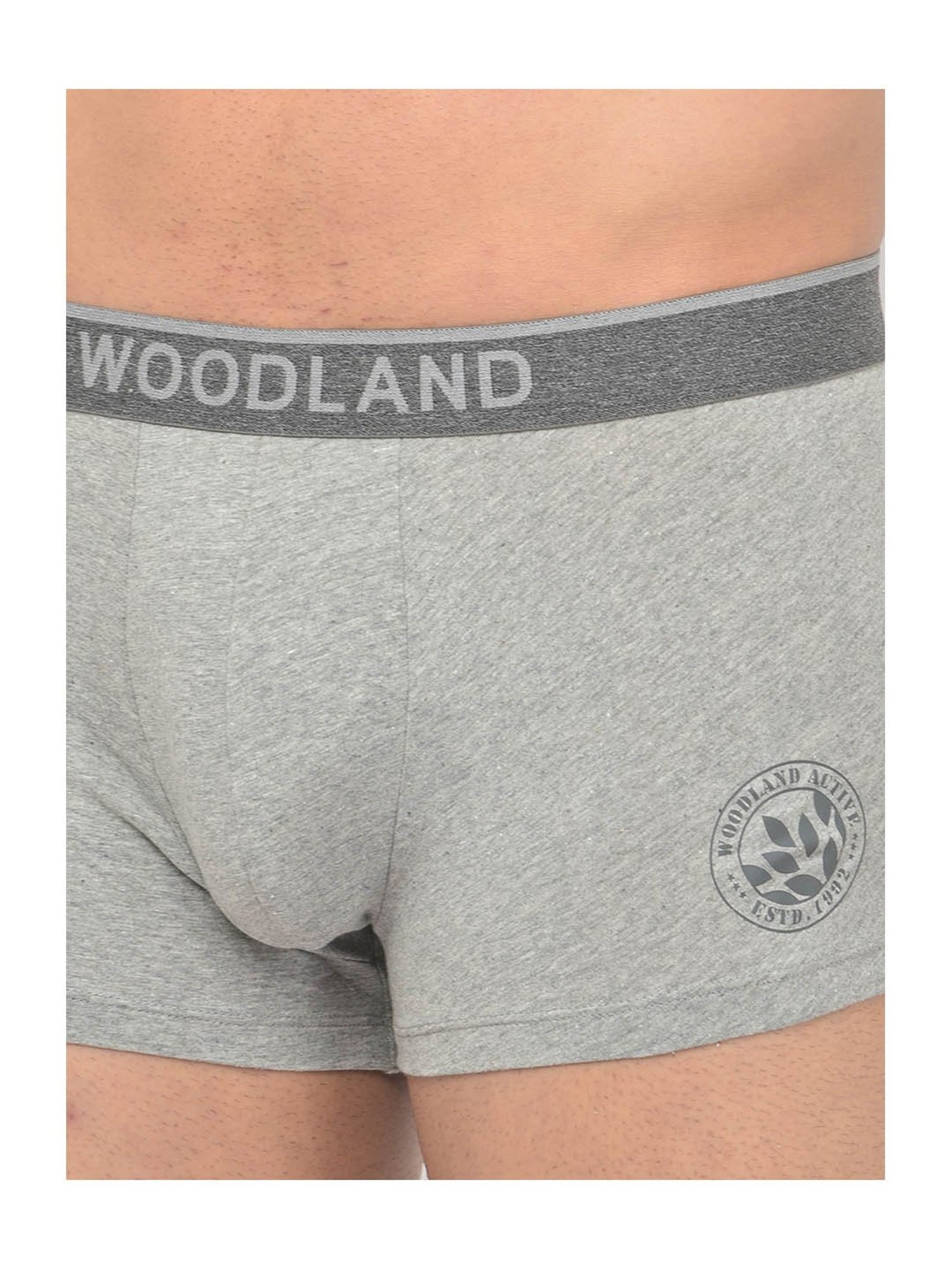 Woodland Light Grey High Rise Solid Trunks