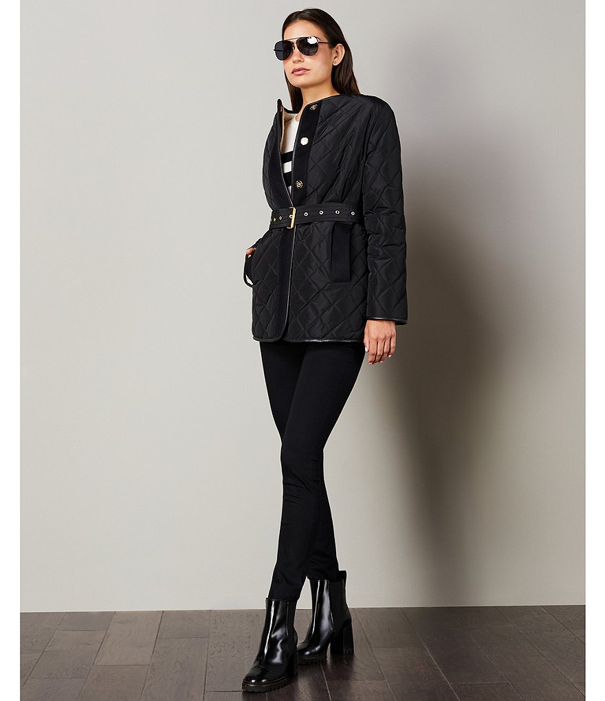 See By Chloe Mallory Leather Block Heel Lug Sole Chelsea Booties