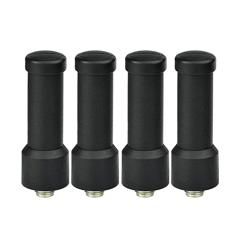 UHF 400470MHz Two Way Radio Antenna Replacement Walkie Talkie SMA Female Short Antenna 4Pack Compatiable with BaoFeng BF888S Arcshell AR5 AR6 AR7 Retevis H777 H777S Kenwood FRS Radio