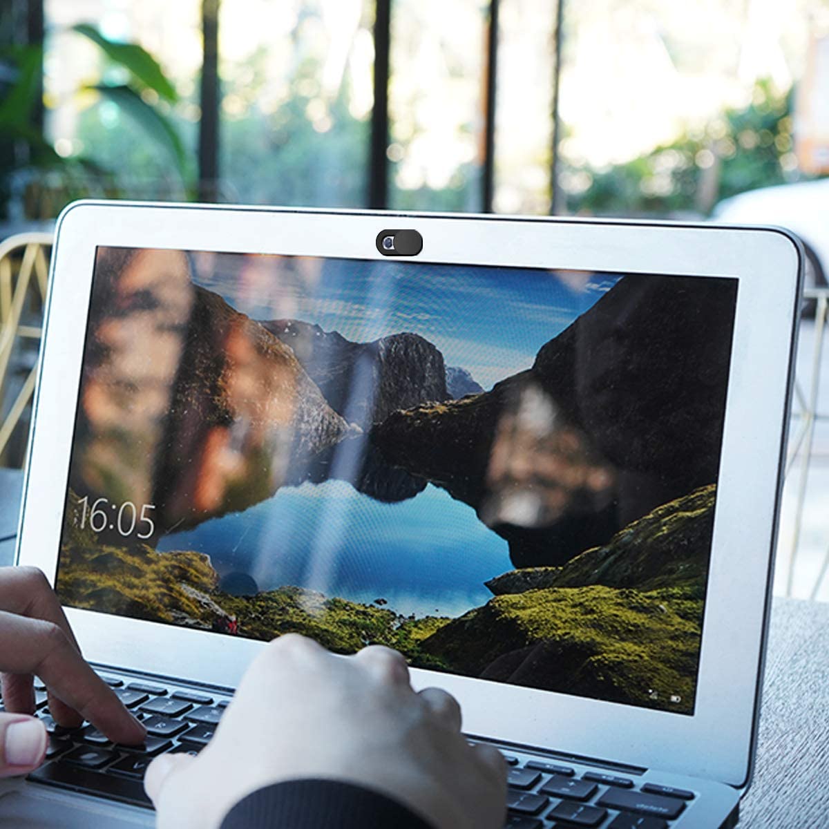 Webcam Cover 0.03 inch 6-Pack Camera Cover Slide Ultra Thin Camera Blocker Protect Your Privacy Security for MacBook Air, Laptop, iPad, iMac, PC, Desktop, iPhone 8/7/6 Plus