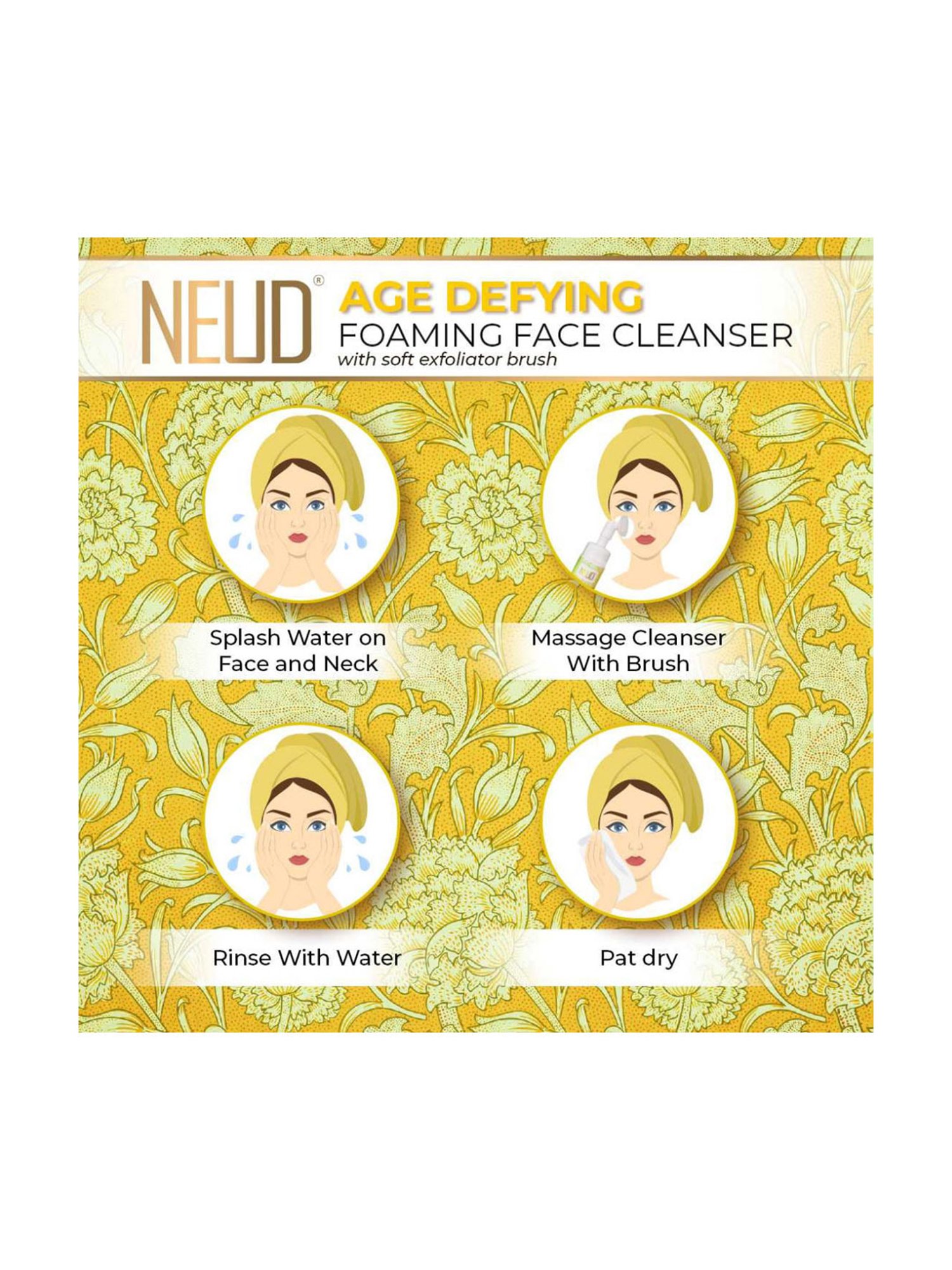 NEUD Age Defying Foaming Face Cleanser - 150 ml (Pack of 1)