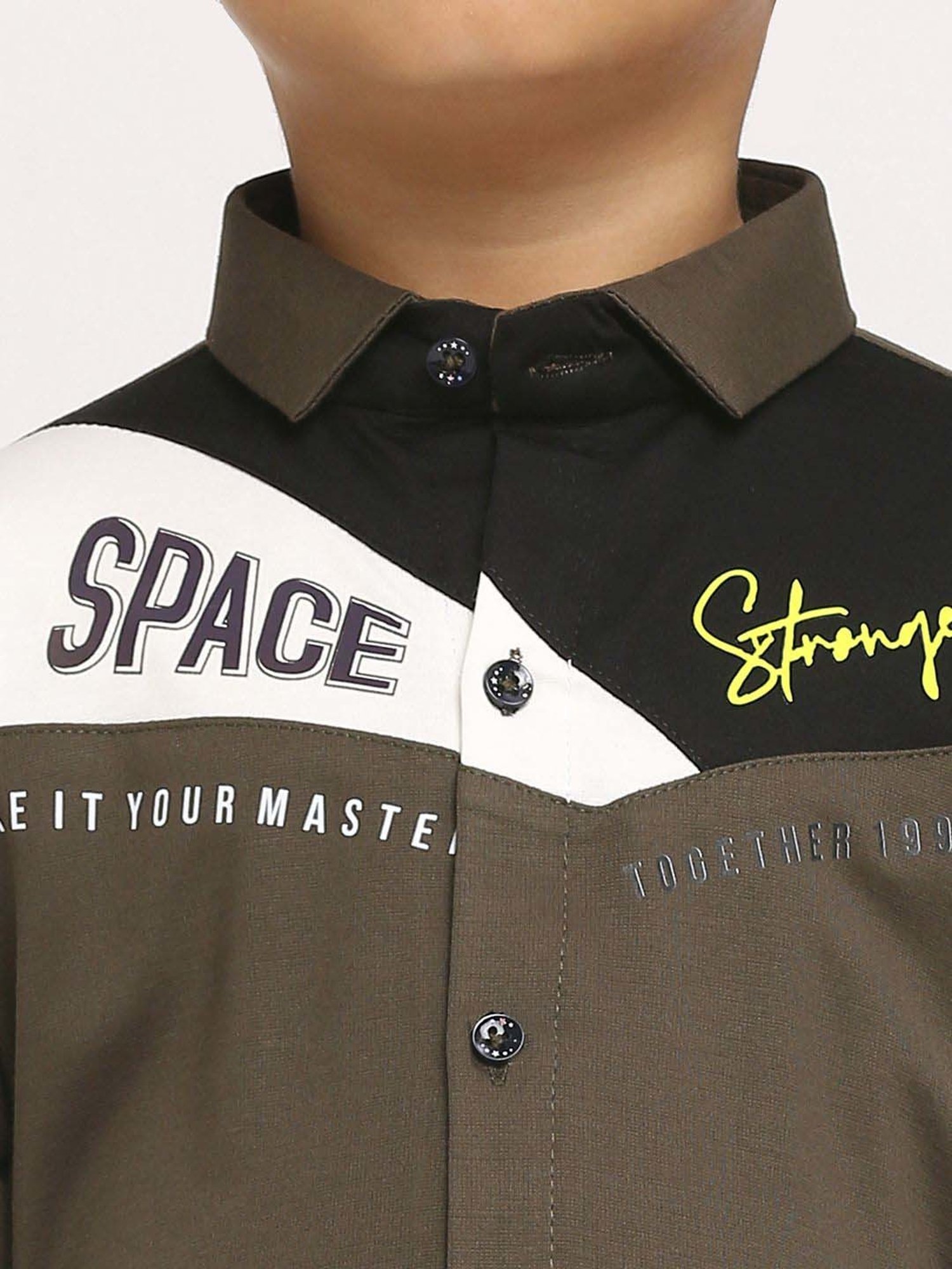 Kids Island Boys Multicolor Printed Full Sleeves Clothing Set