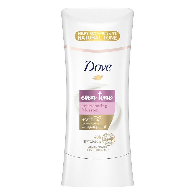 Dove Even Tone Rejuvenating Blossom 48-Hour Antiperspirant & Deodorant Stick - 2.6oz