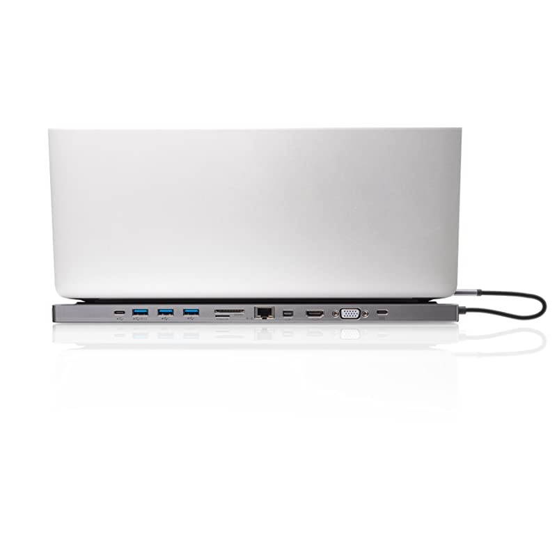 11-Ports USB-C Dual Video Docking Station with Power Delivery 3.0, GUD3C05
