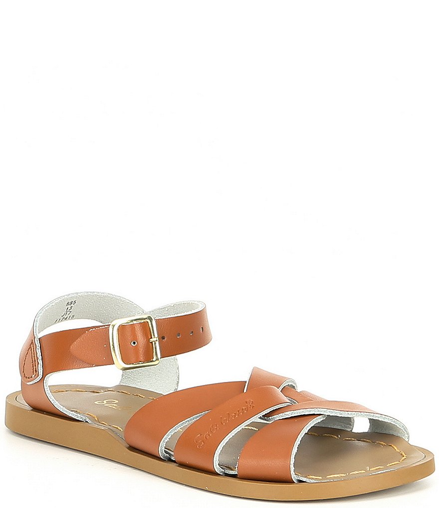 Girls' Saltwater by Hoy The Original Leather Water Friendly Sandals (Infant)