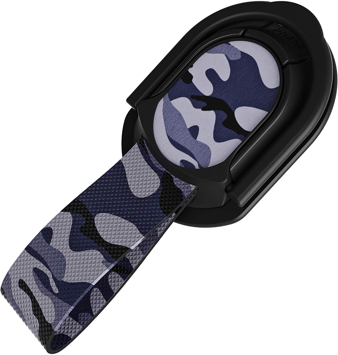 Ghostek Loop Phone Ring Holder Strap with Stand and Smartphone Car Holder Magnet Cute iPhone Grips for Women Perfect for Taking Selfies Removable for Wireless Charging Compatible - (Floral Fuchsia)