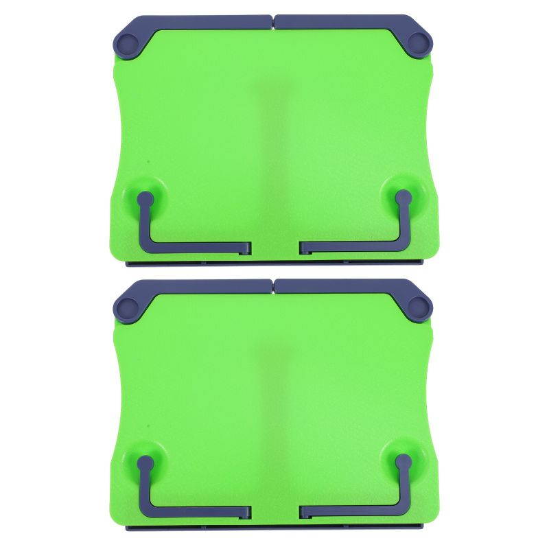 2pcs Professional Folding Multi-purpose Tabletop Book Shelf Music Rack Desktop Reading Stand