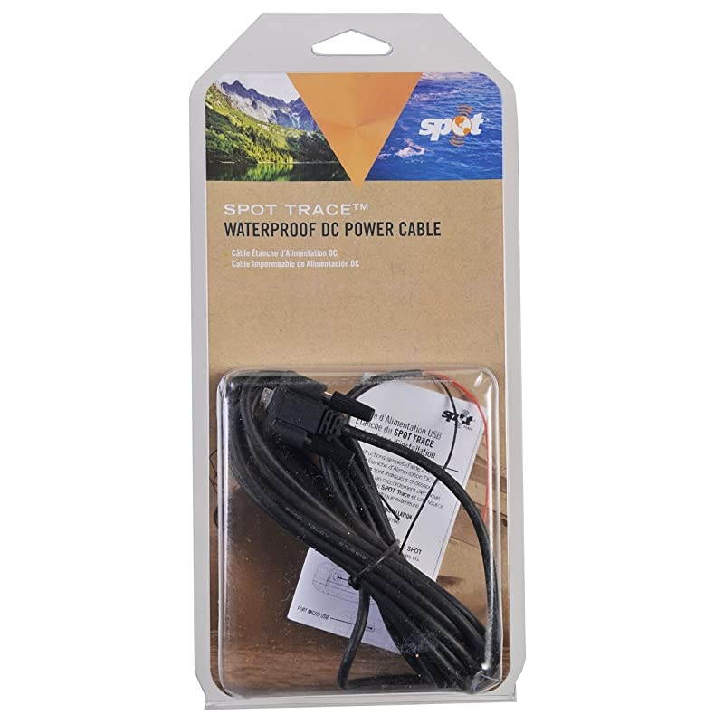 Trace waterproof DC power cable