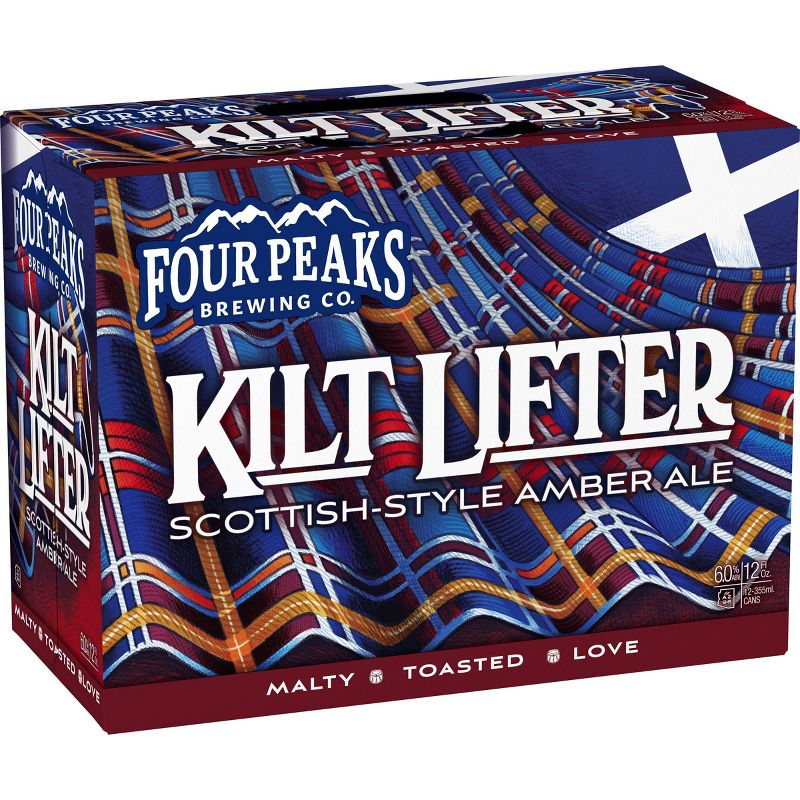 Four Peaks Kilt Lifter Scottish-Style Ale Beer - 12pk/12 fl oz Cans