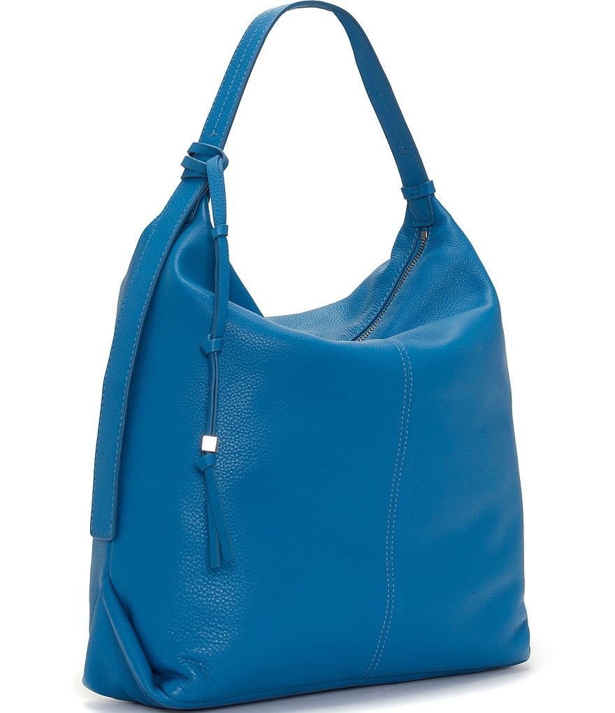 Calvin Klein Ivy Linen Python Hobo Bag