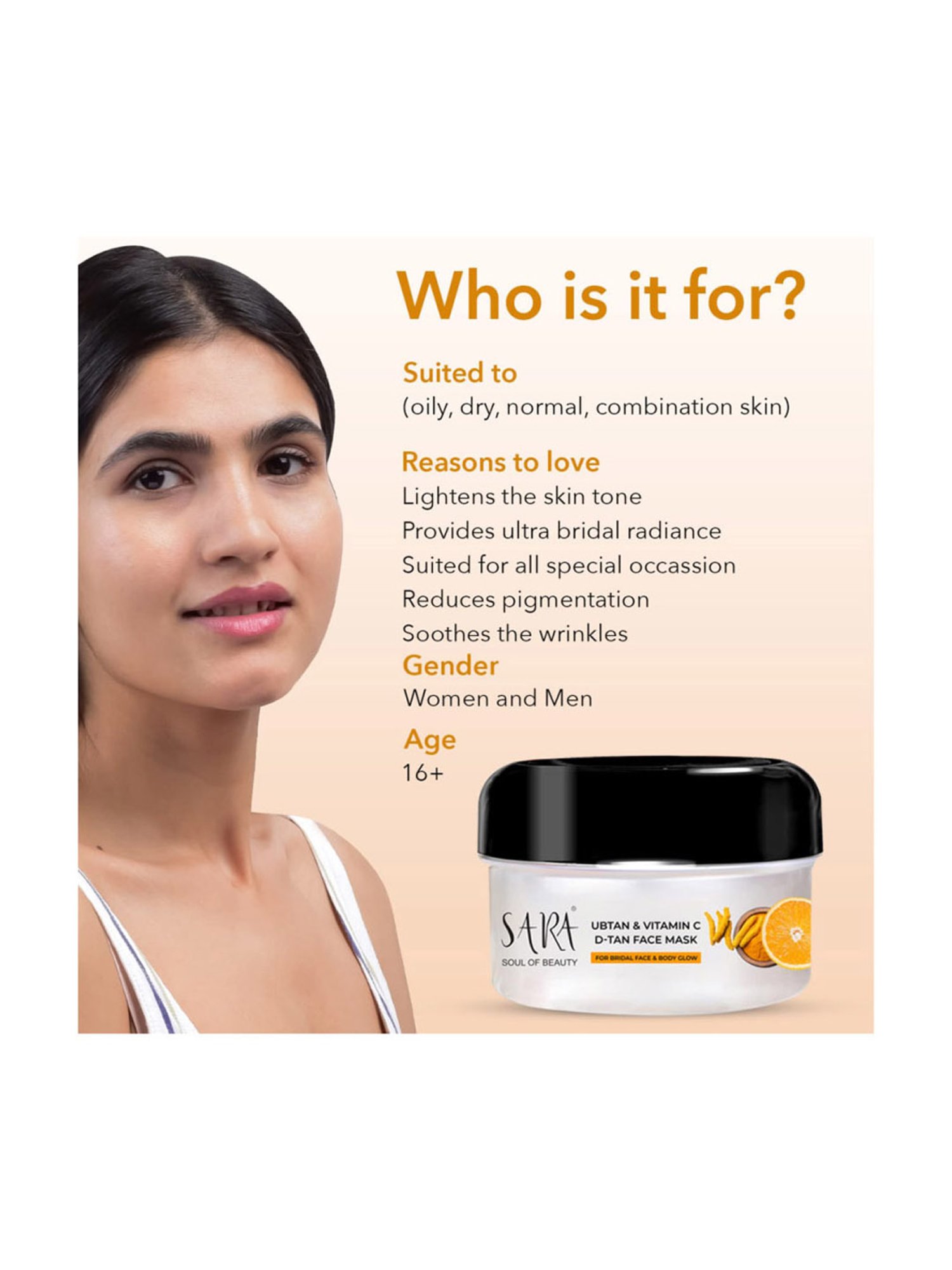 Love Earth Haldi Chandan Rose Face Pack - 50 gm