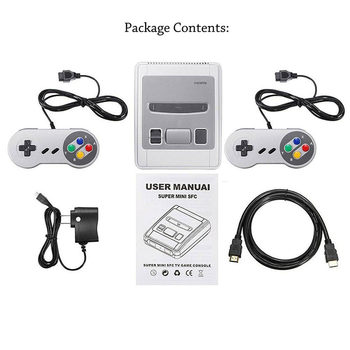 Mini Retro TV Video Game Console HDMI 8 Bit Built-In 621 Classic Games Handheld