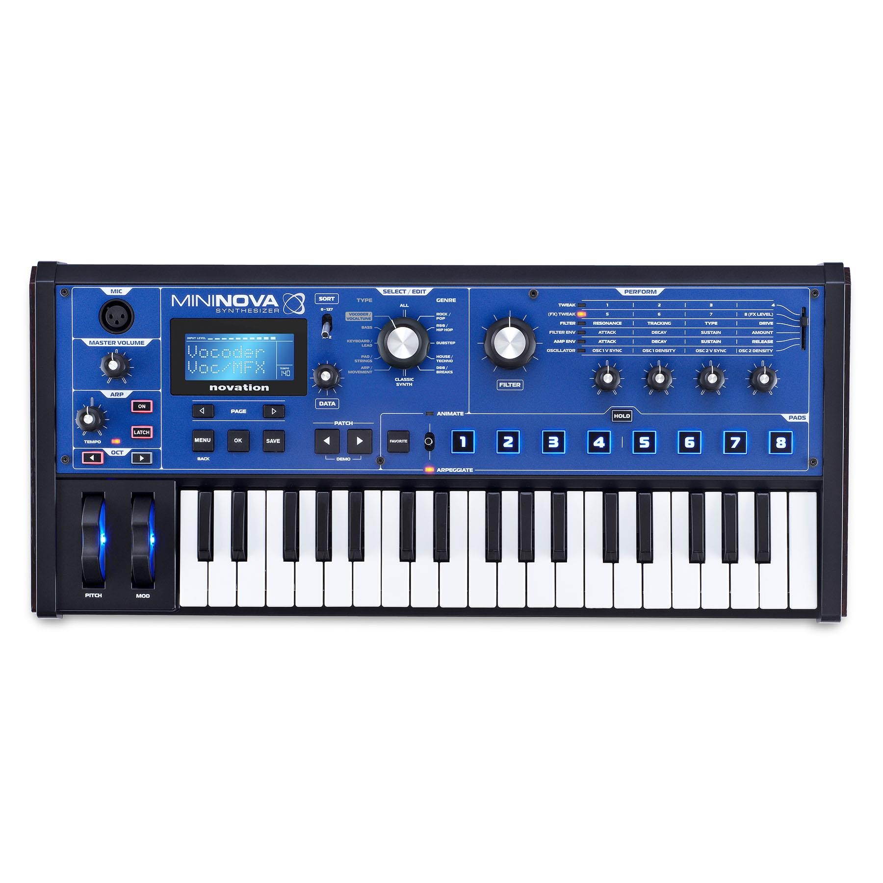 Novation MiniNova 37-Key Synthesizer