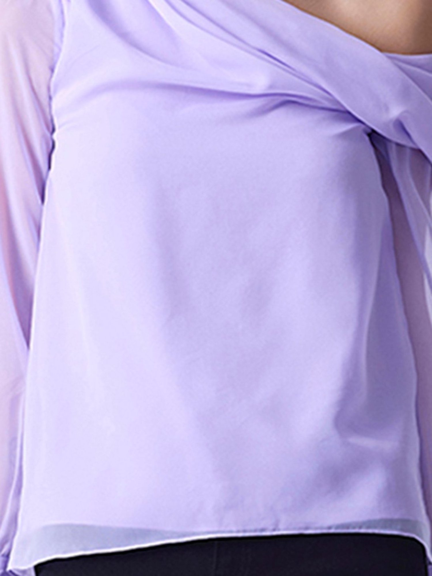 Cover Story Lavender Regular Fit Top