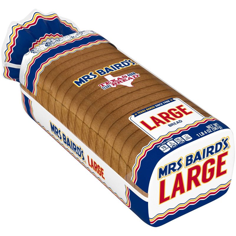 Mrs. Baird's Large White Bread - 20oz