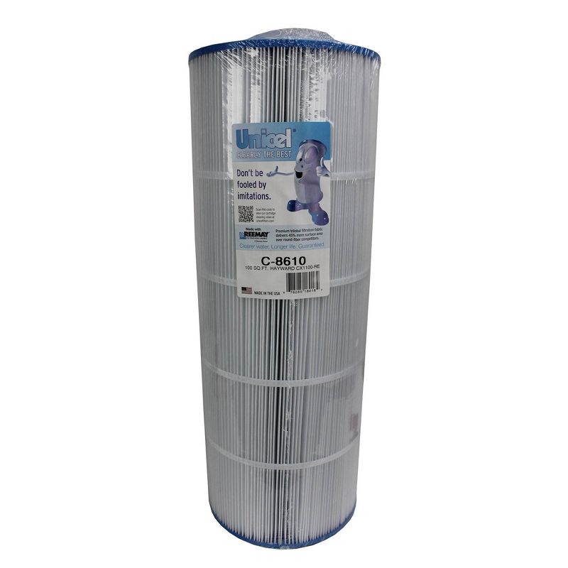 Unicel C8610 100 Square Foot Swimming Pool and Spa Replacement Filter Cartridge for Hayward Star-Clear II C1100 Filter Models