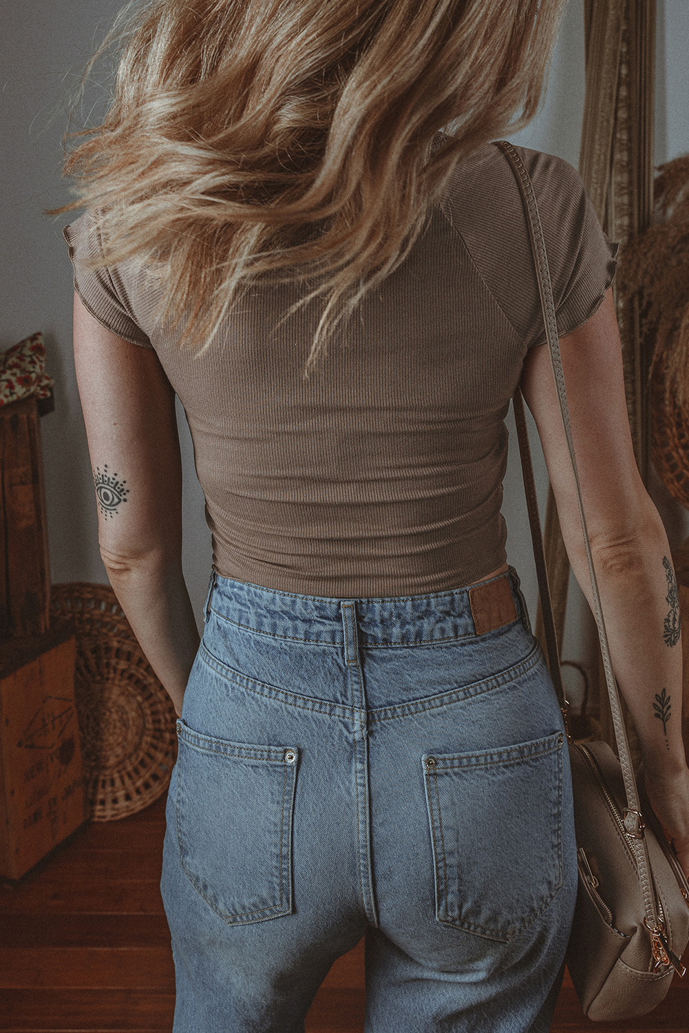 Red Cheetah Print Casual Short Sleeve Crew Neck T Shirt