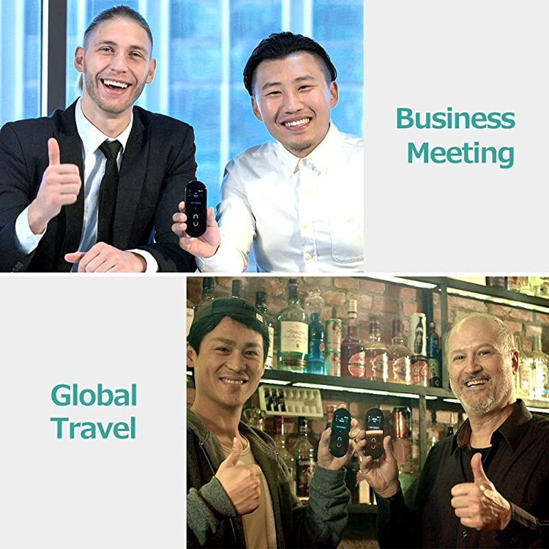 Two Way Live Conversation Speaking Translator with Touch Screen, Bluetooth 4.0. 73 Different Language Supported by Google, Baidu and Nuance with WiFi/Hotspot &hellip;