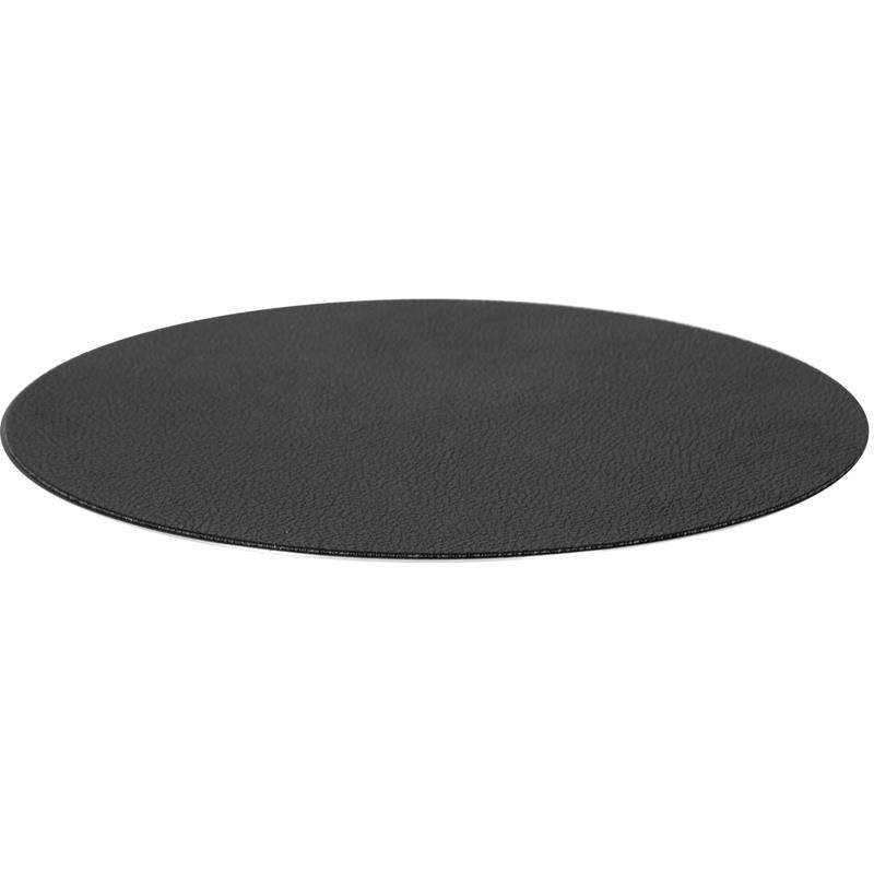 Aluminum Alloy Round Mouse Pad Ultra-Thin Hard Table Mat Non-Slip Gaming Mouse Pad