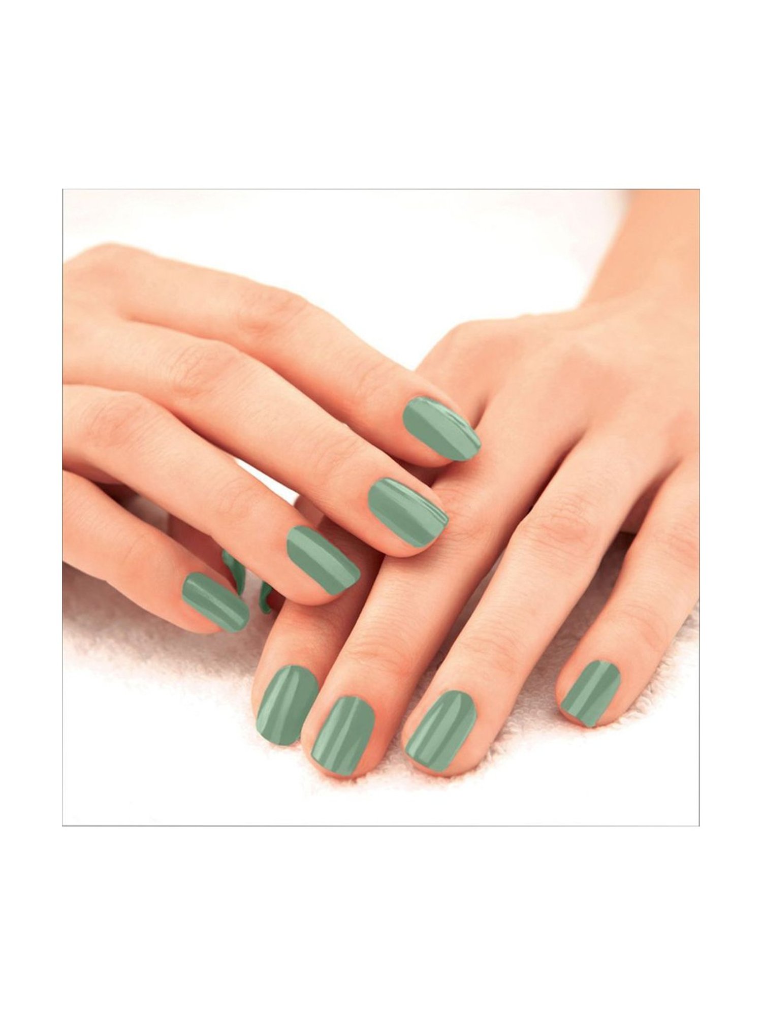 Lakme 9 to 5 Primer & Gloss Nail Colour Green Pistachio - 6 ml