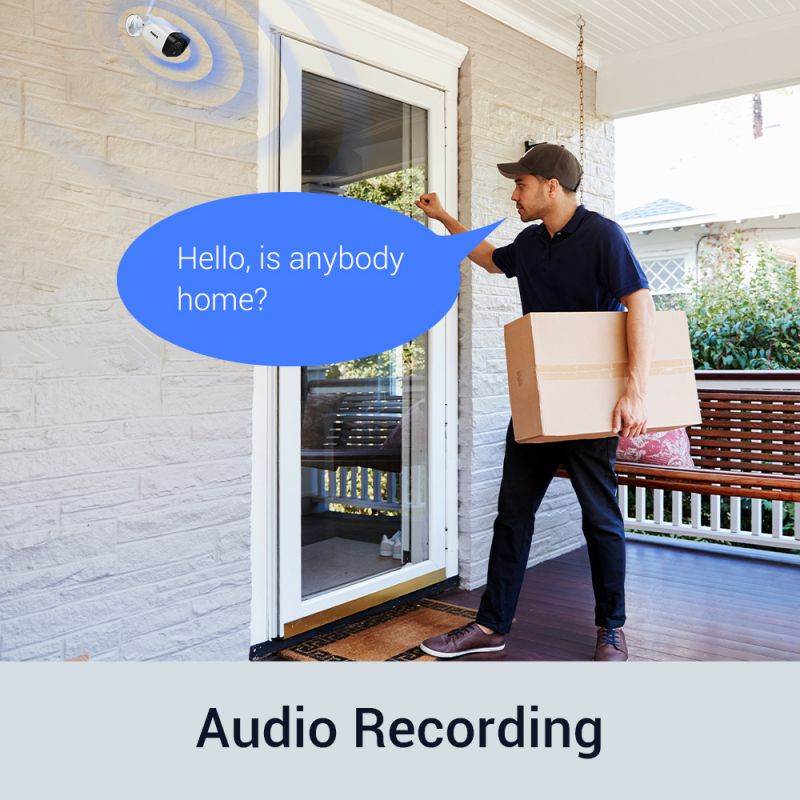 ANNKE 1080p Full HD WiFi NVR Video Surveillance System with 10.1&rsquo;&rsquo; LCD Monitor, Support 5MP Wireless IP Camera, Plug and Play Wireless Security System, 4 pcs IP Cameras With 1TB HDD