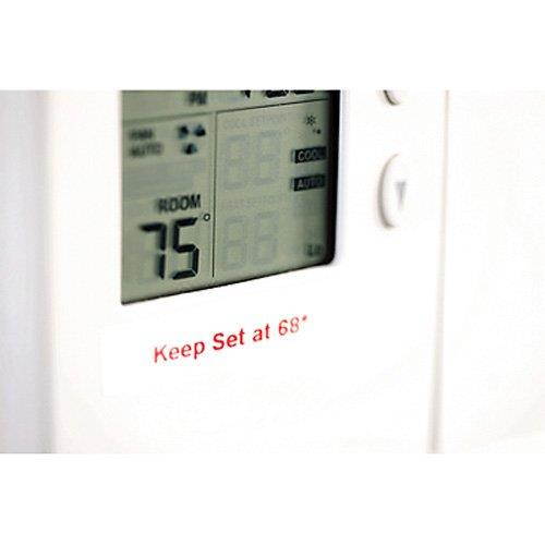 DYMO Standard D1 45805 Labeling Tape (Red Print on White Tape, 3/4'' W x 23' L, 1 Cartridge)