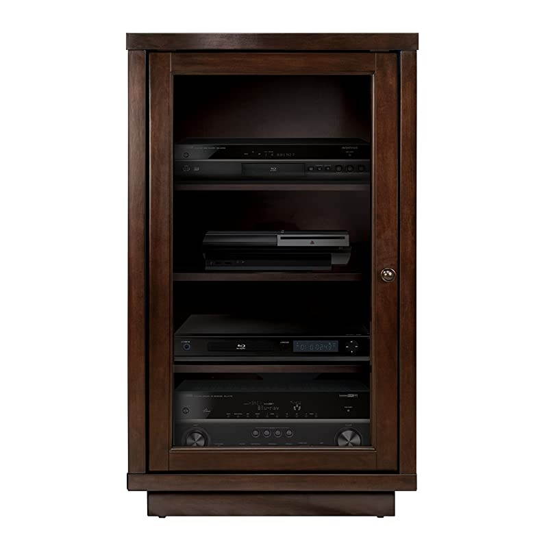 Audio/Video Component Cabinet, Dark Espresso
