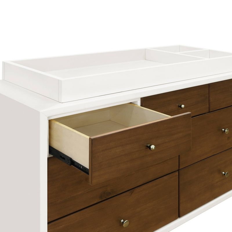 Babyletto Palma 7-Drawer Double Dresser - Walnut
