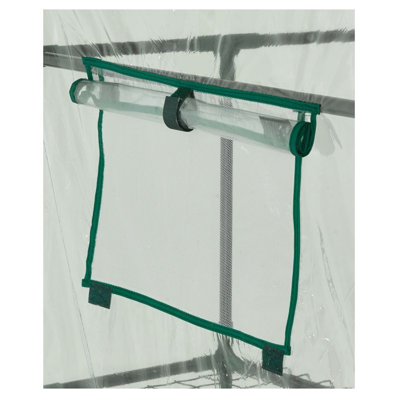 Deluxe Walk - In 6 Tier 12 Shelf Portable Greenhouse  - Light Clear - Ogrow