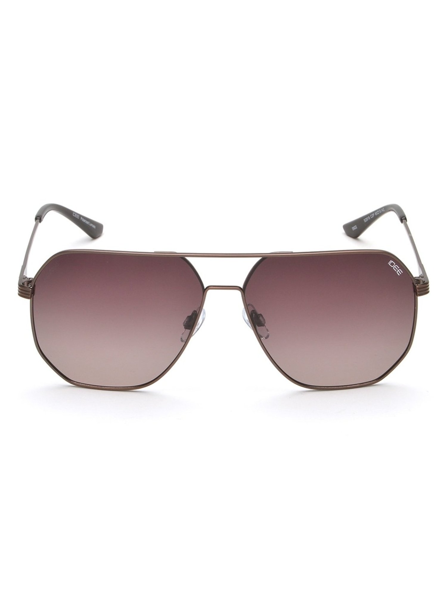 IDEE Brown Square UV Protection Sunglasses for Men
