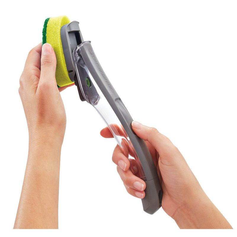 Scotch-Brite Advanced Soap Control Heavy Duty Scrubber Dishwand