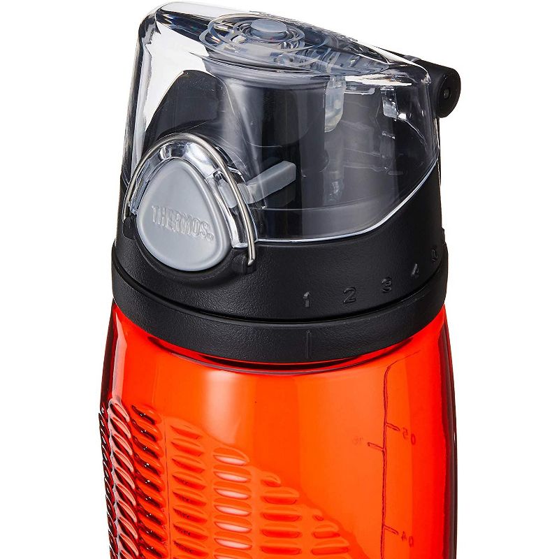 Thermos Intak 24 Ounce Hydration Bottle with Meter, Red