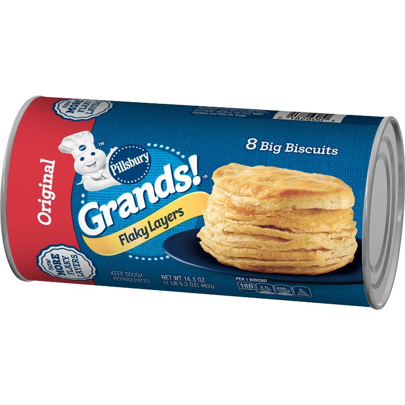 Pillsbury Grands! Flaky Layers Biscuits - 16.3oz/8ct
