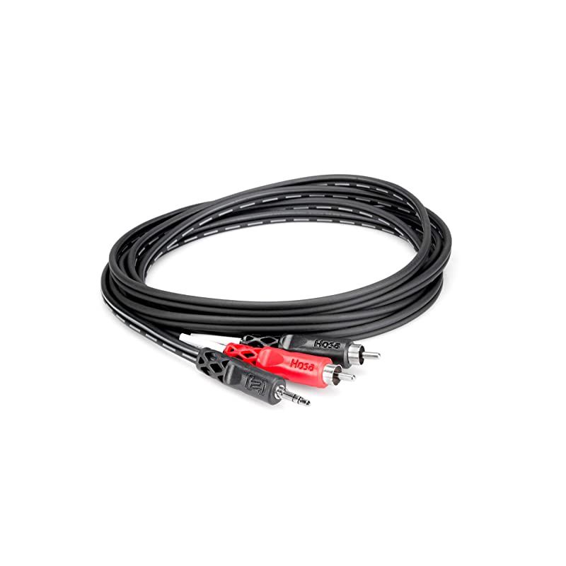 CMR215 35 mm TRS to Dual RCA Stereo Breakout Cable 15 Feet
