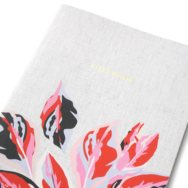 2pk Lined Journal 10"x7" Stitched Spine Floral - Gartner Studios