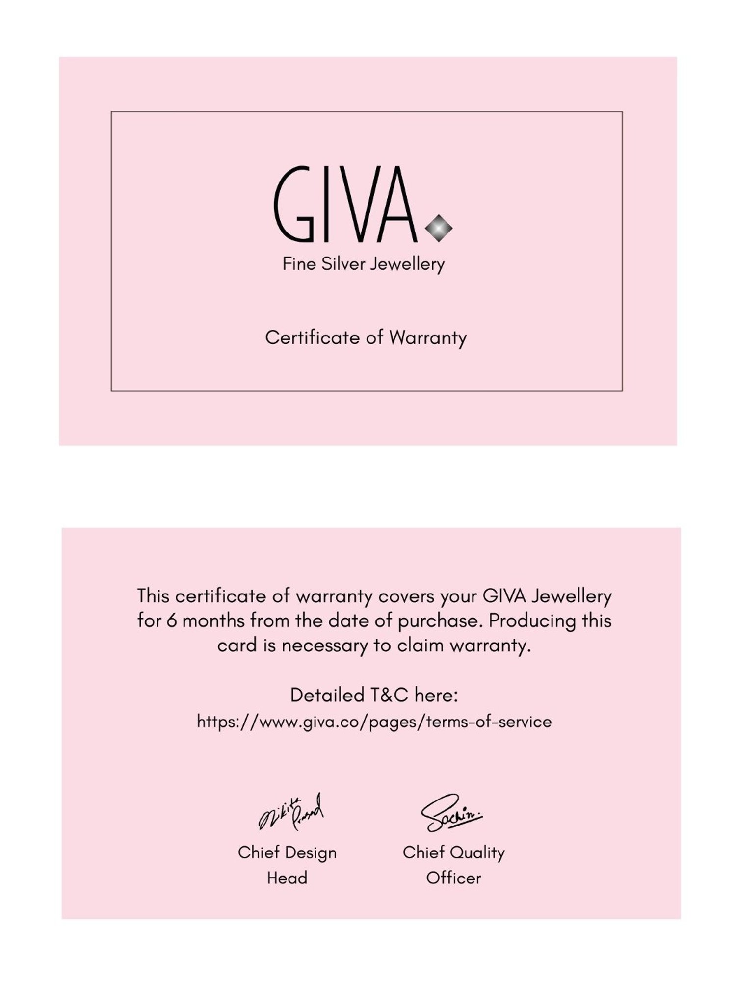 GIVA 92.5 Sterling Silver Rose Gold Hearty Drop Earrings