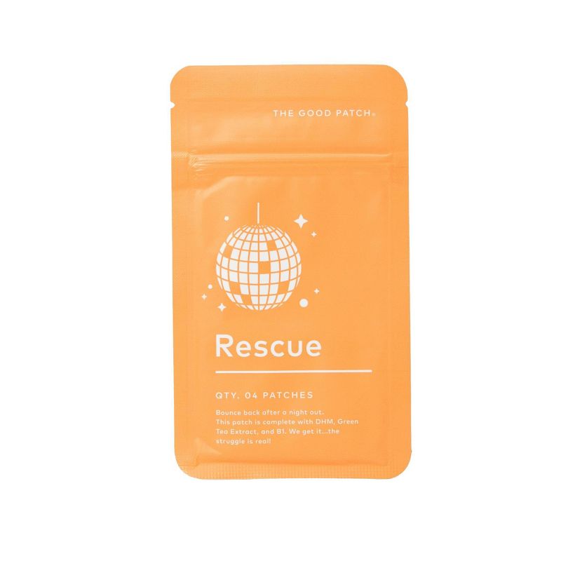 The Good Patch Plant Based Rescue Patch with Vitamin B and Green Tea Extract - 4ct