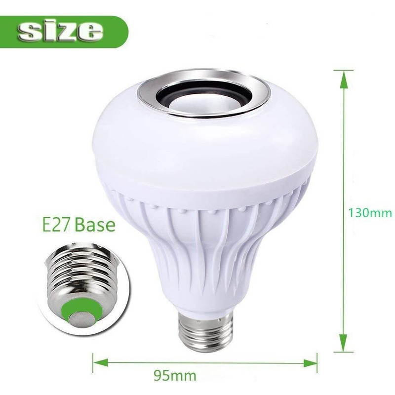 Smart light bulb,Abelanja,12w Rgb Led Spotlight With Bluetooth Speaker And Remote Control
