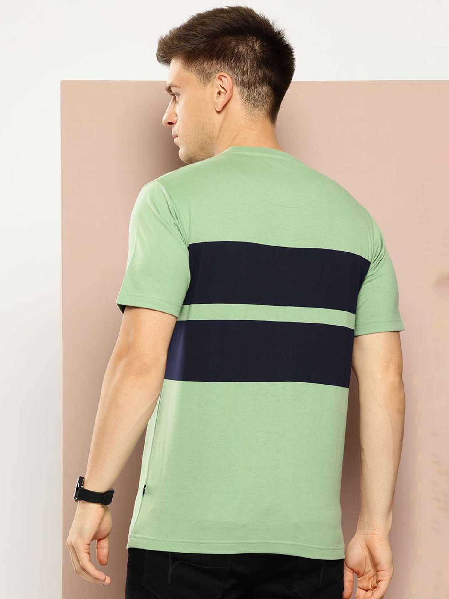 Club York Green Regular Fit T-Shirt