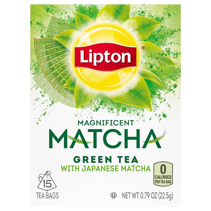 Lipton Green Pure Matcha Tea Bags - 15ct
