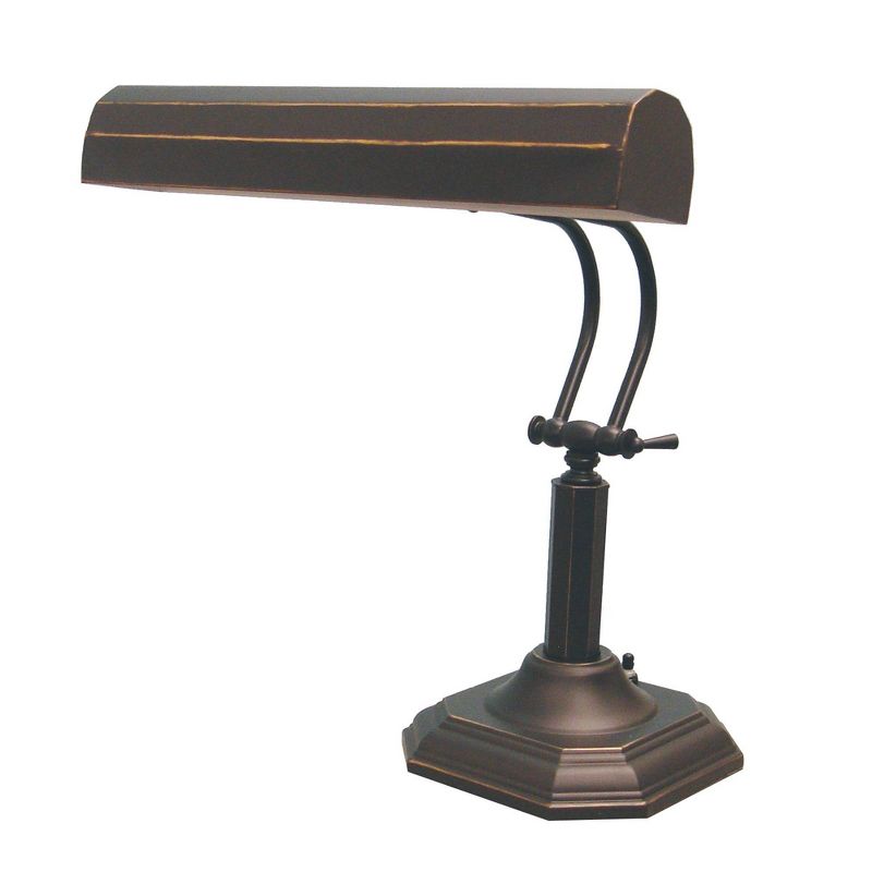 Lite Source Piano Mate 2 Light Desk Lamp Dark Bronze - Lite Source