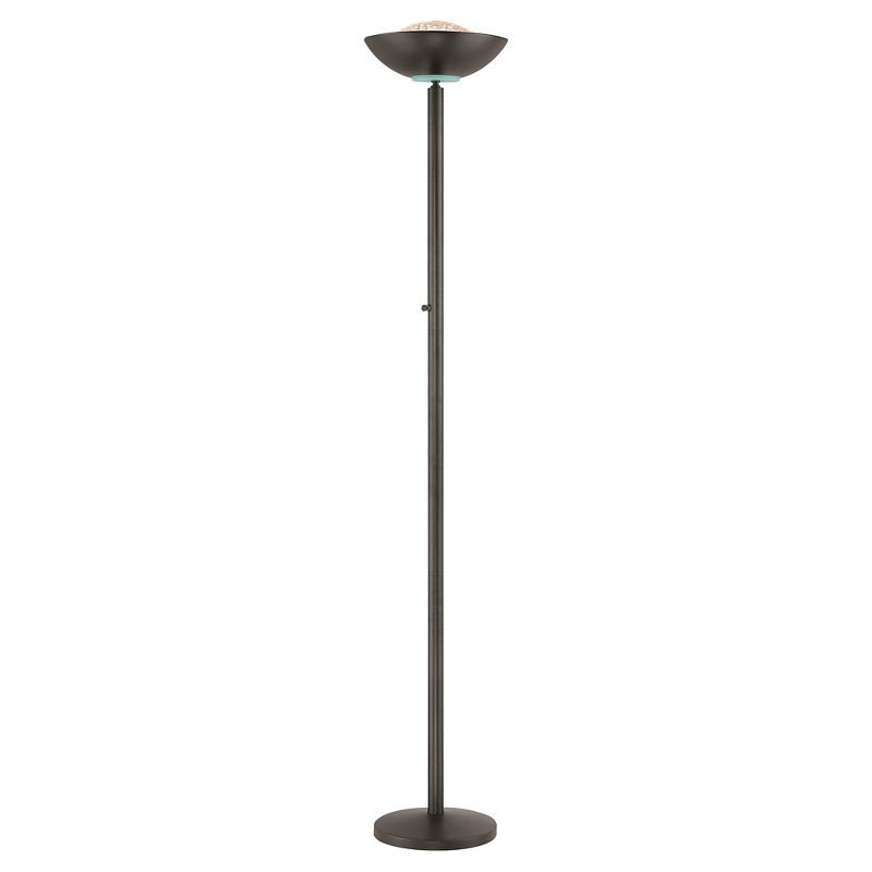 Basic II 1-LT Floor Lamp (Includes Light Bulb) Black - Lite Source