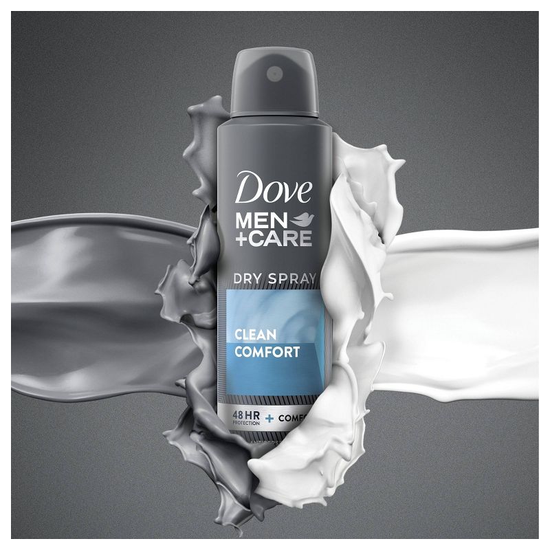 Dove Men+Care Clean Comfort 48-Hour Antiperspirant & Deodorant Dry Spray - 3.8oz