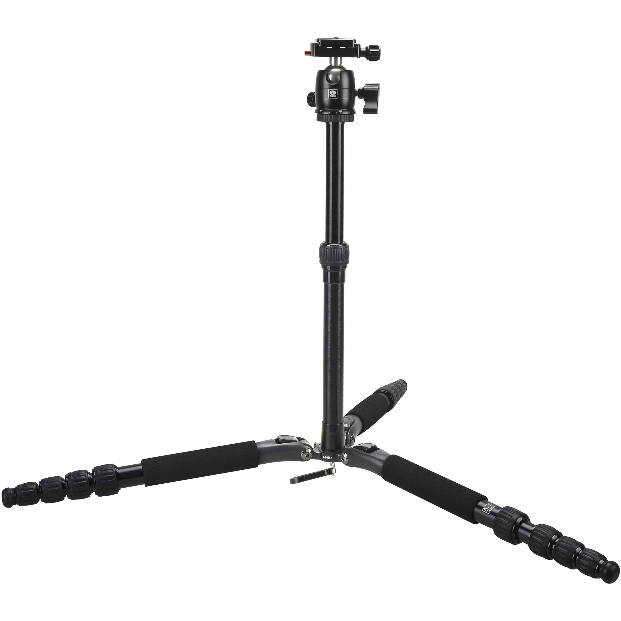 SIRUI T-0S Series Travel Tripod with B-00 Ball Head (T-005SK+B-00K) T005SK with B00K Ballhead