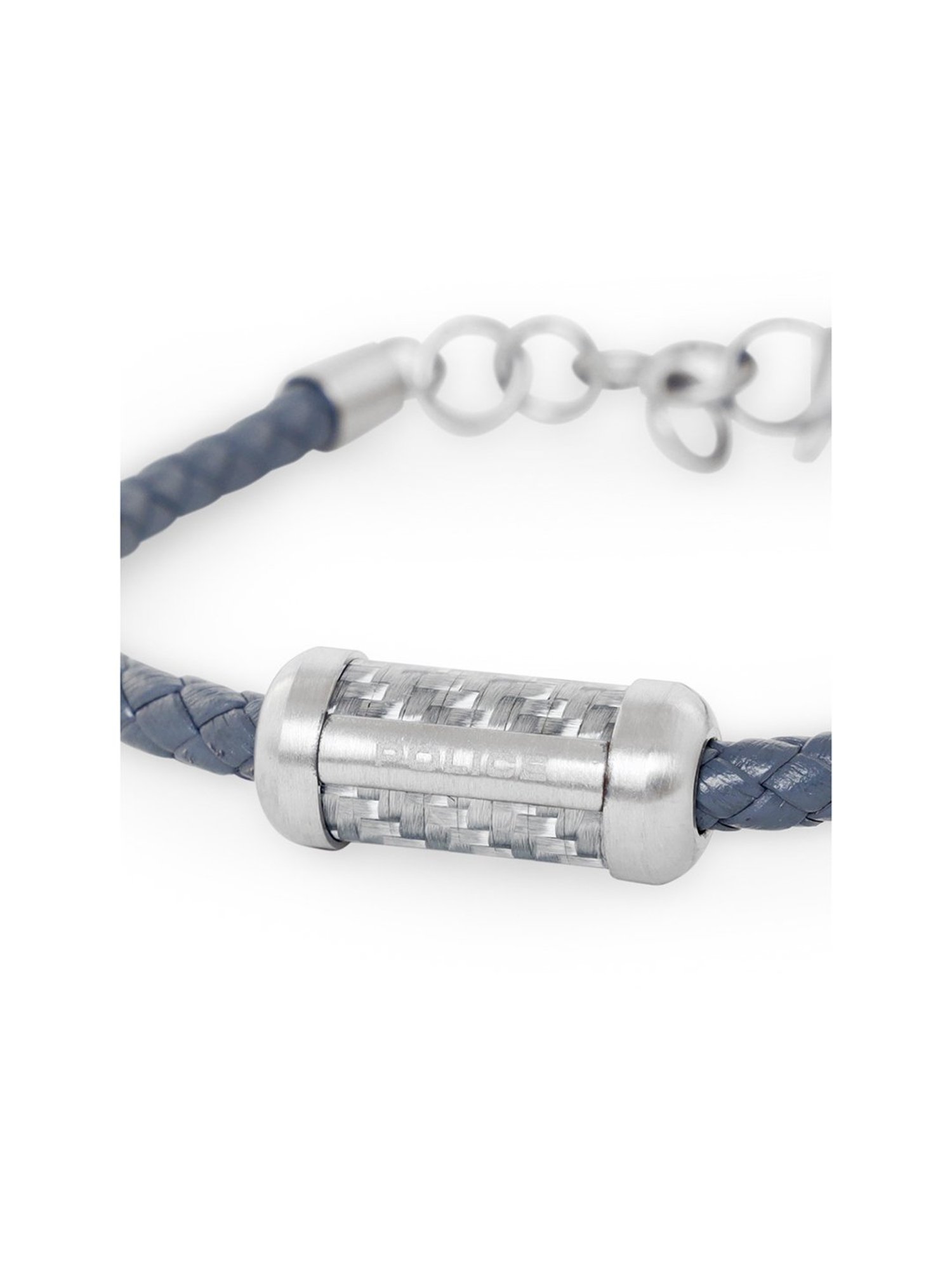 Police Silver-Plated Classic Bracelet for Men