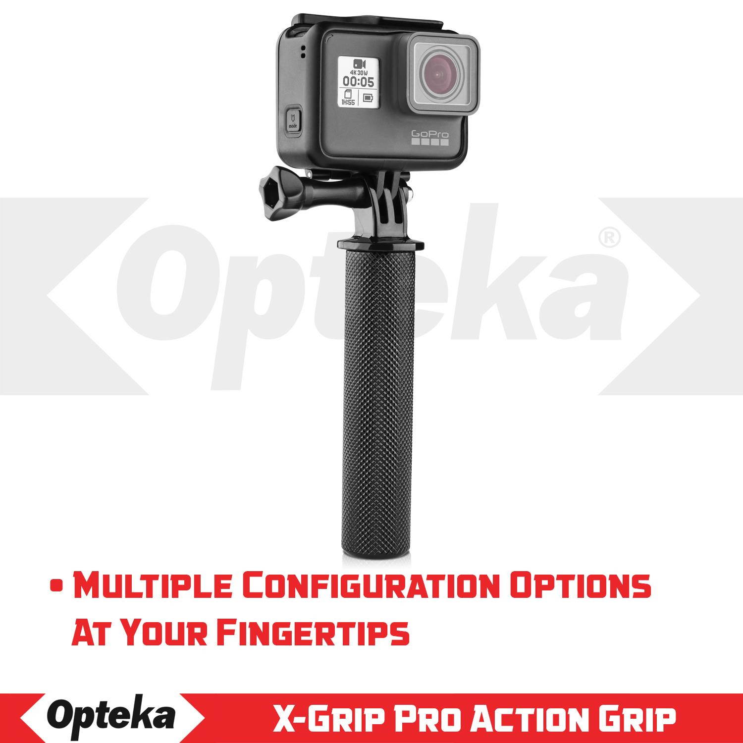 Opteka X-GRIP H-MOD Professional Stabilizing Handle for GoPro Action Cameras (Black)