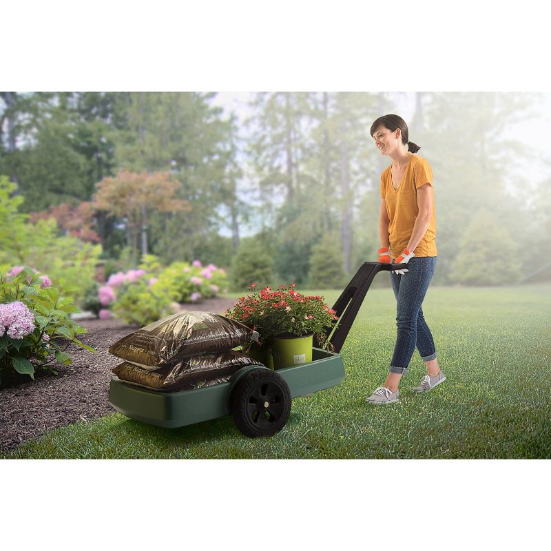 Gorilla Carts Steel Utility Garden Cart with Removable Sides Capacity