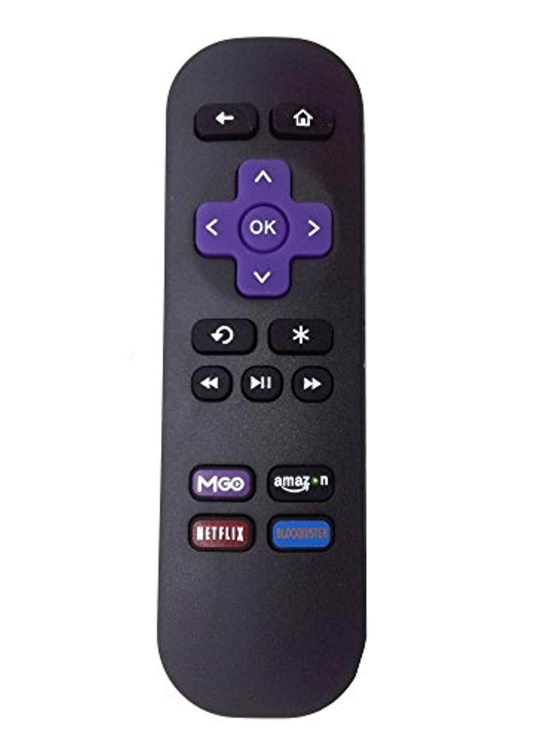 new replaced infrared remote fit for roku 4210x 1/2 / 3/4 lt hd xd xs not for roku stick or hdmi or tcl roku tv