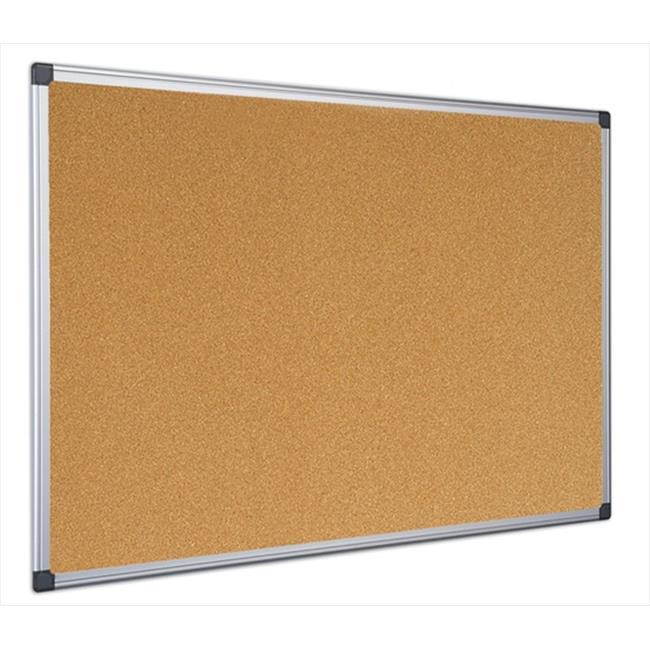 MasterVision CA051170 3 x 4 ft. Super Value Basic Cork Bulletin Board